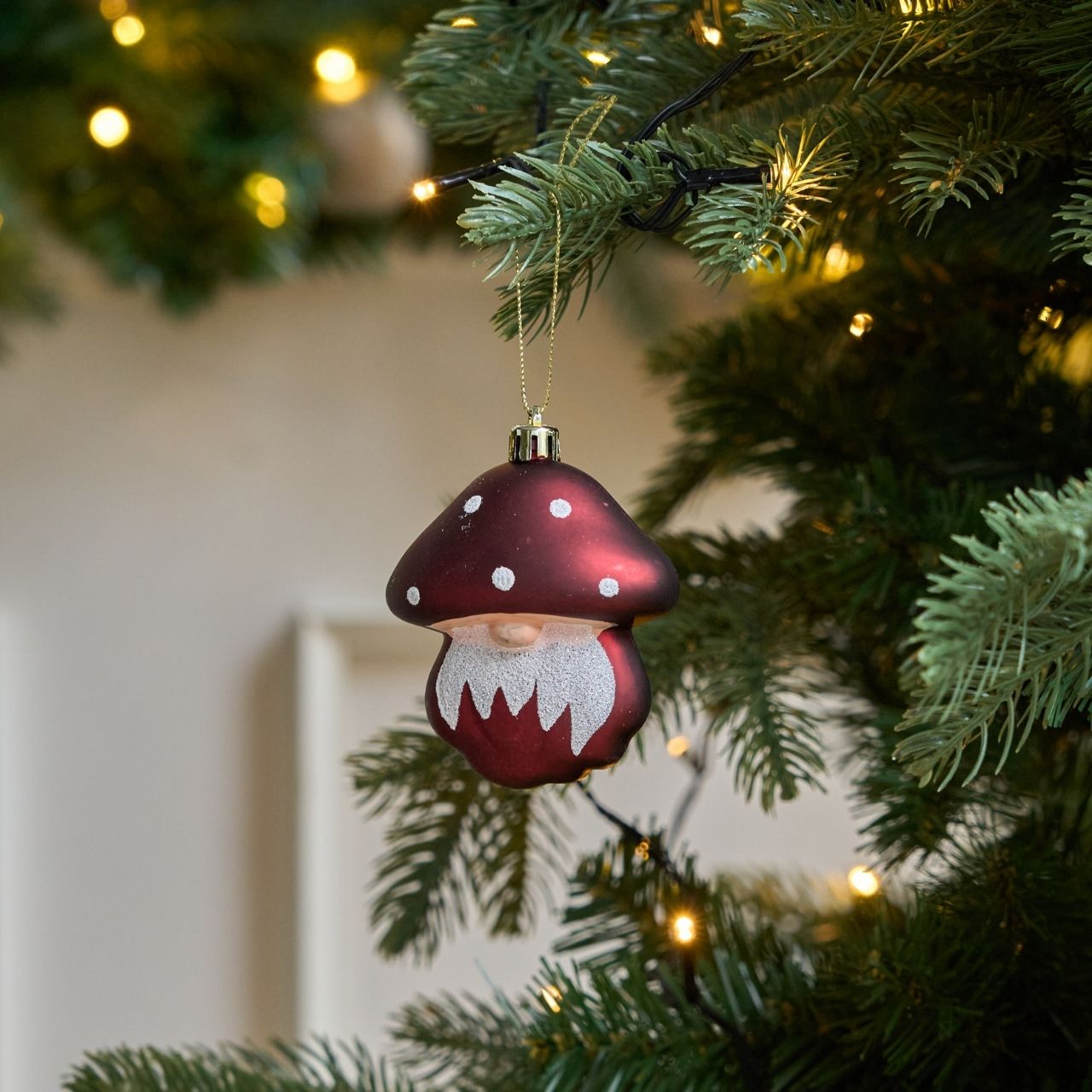 3 Stk. Santa Weihnachtskugeln